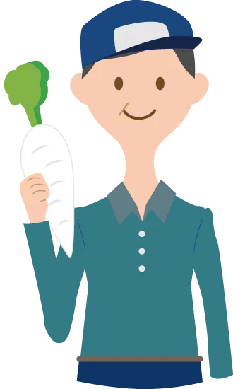 生産者<small>（農家さん）</small>へ